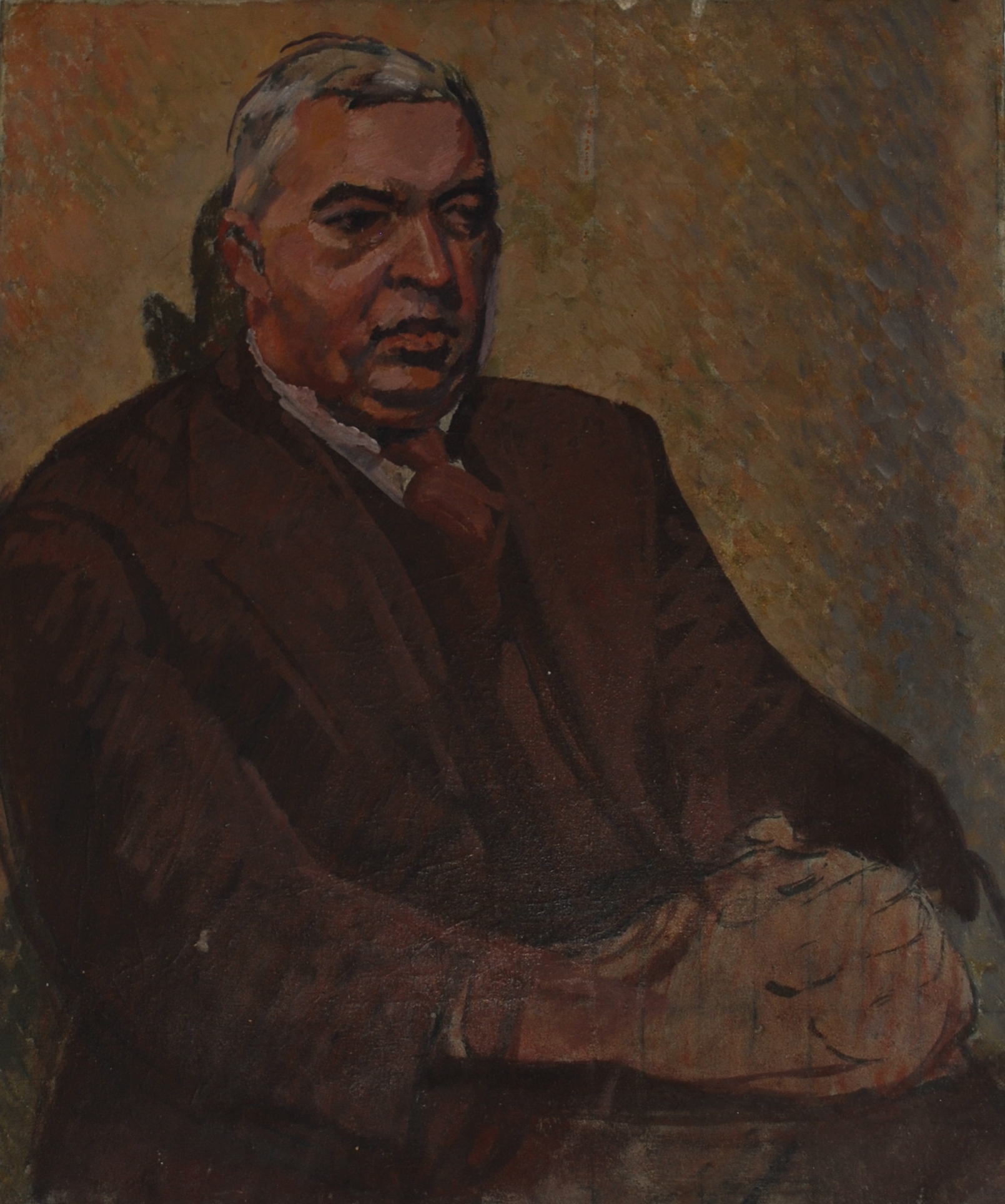  Portrait of H.P. Wood, c1933 Oil on Canvas, 51 x 61 cm 
