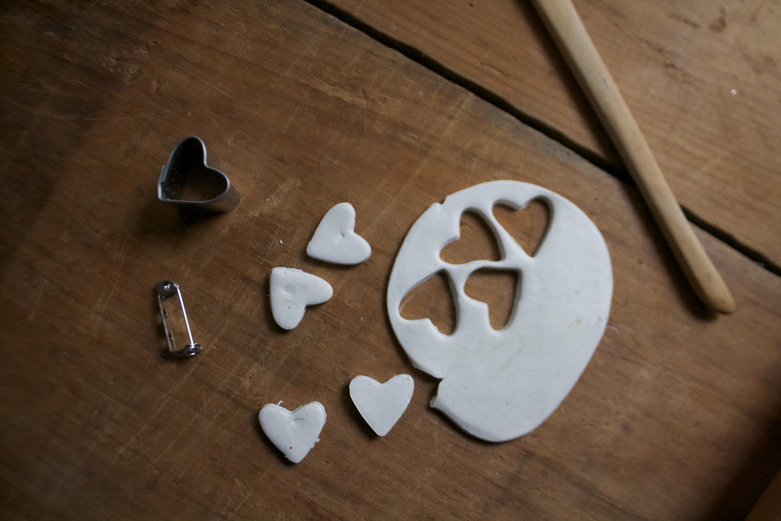 Super Cute DIY Heart Pins — The Lovely Crazy