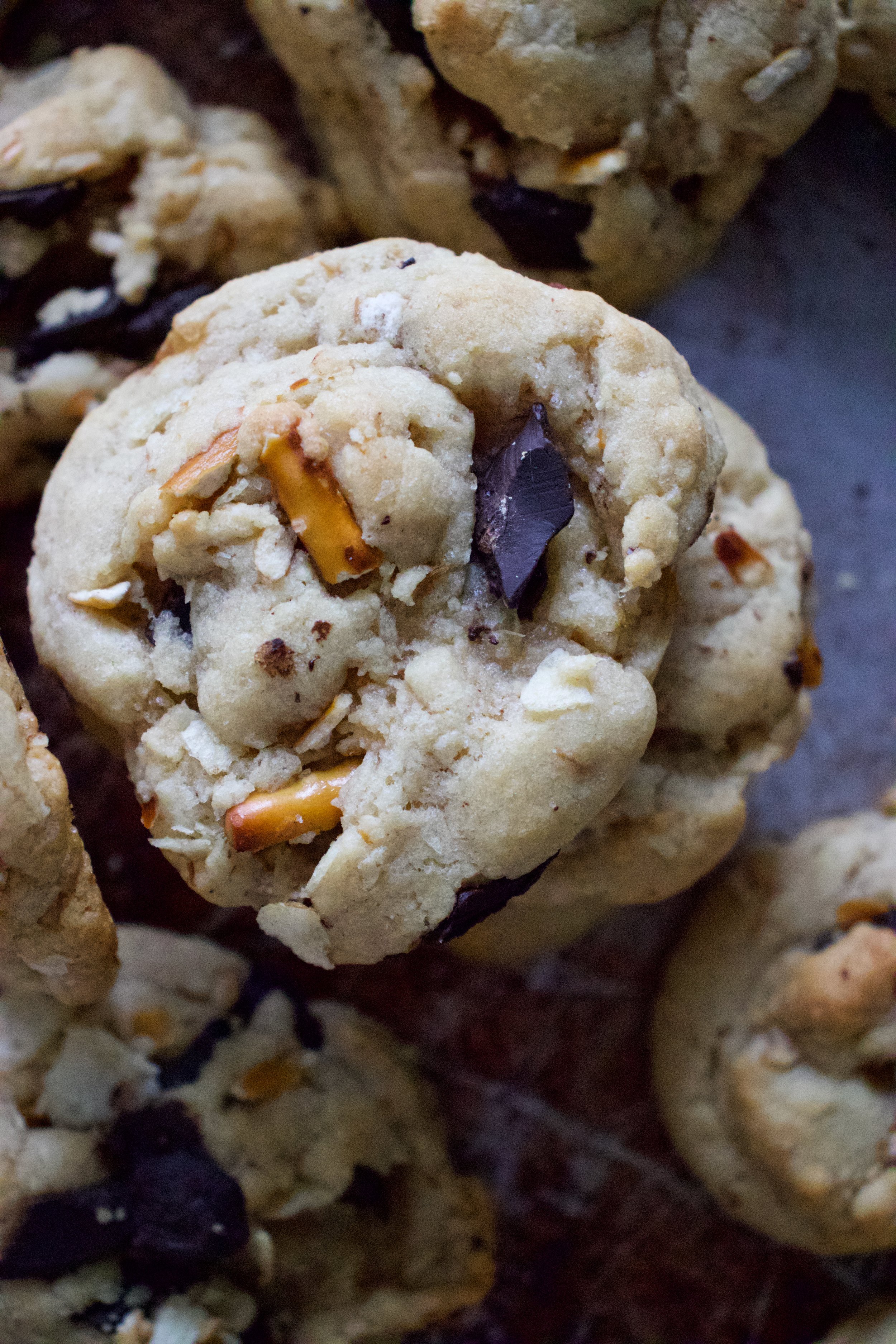 Pretzel And Potato Chip Chocolate Chunk Cookies — The Lovely Crazy