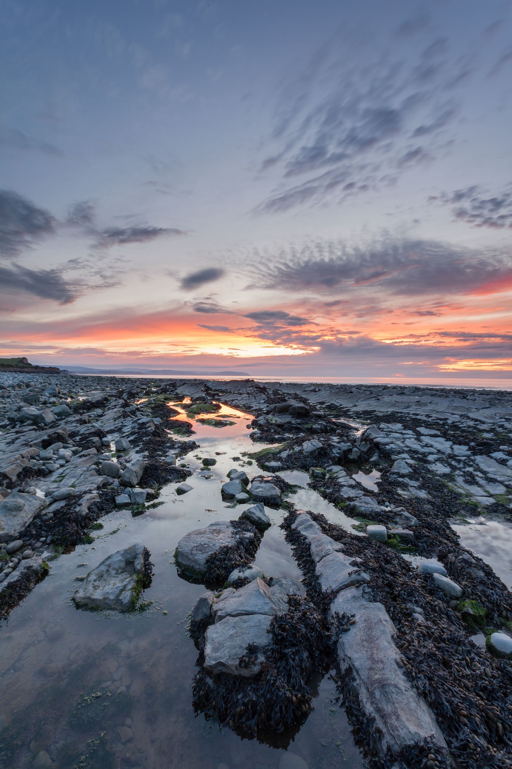 Kilve Beach. Somerset.