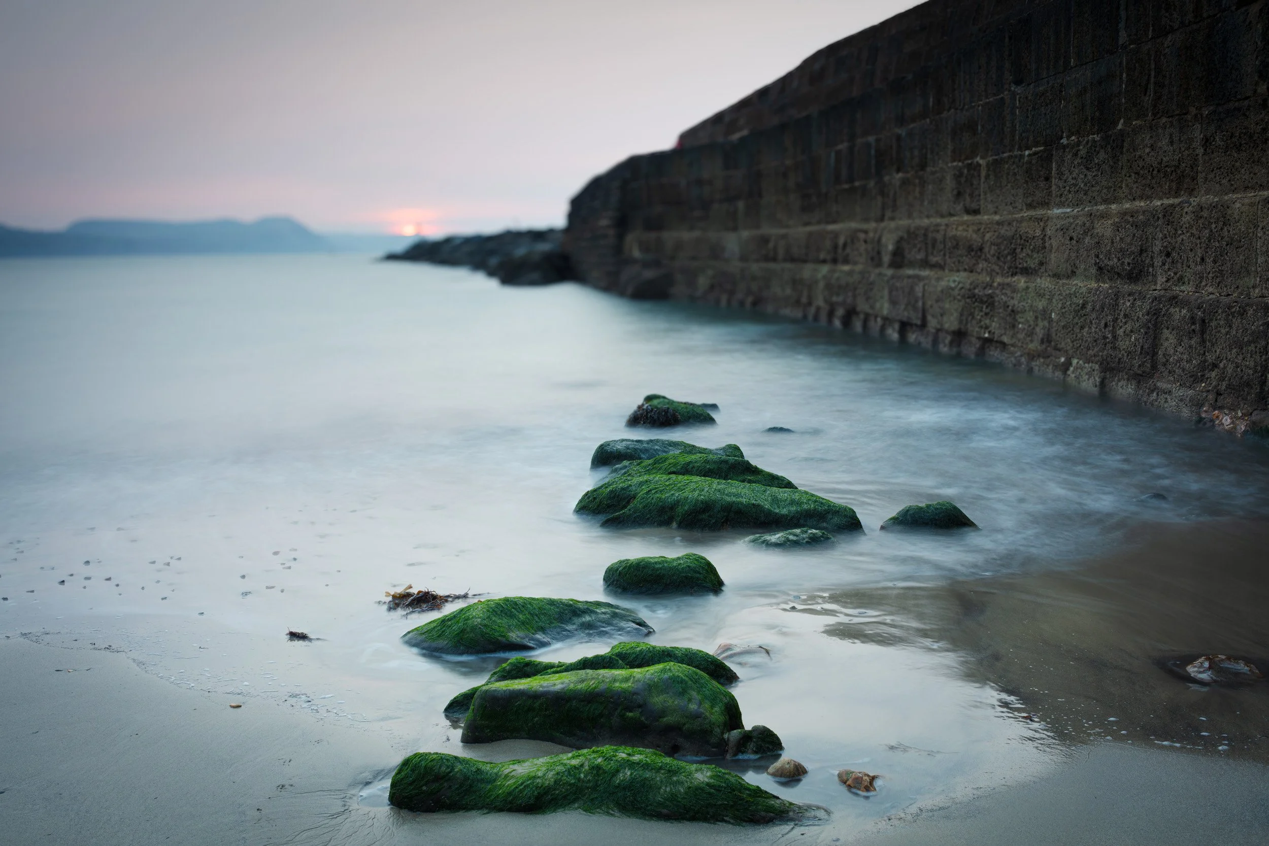 Low Tide. Lyme Regis.
