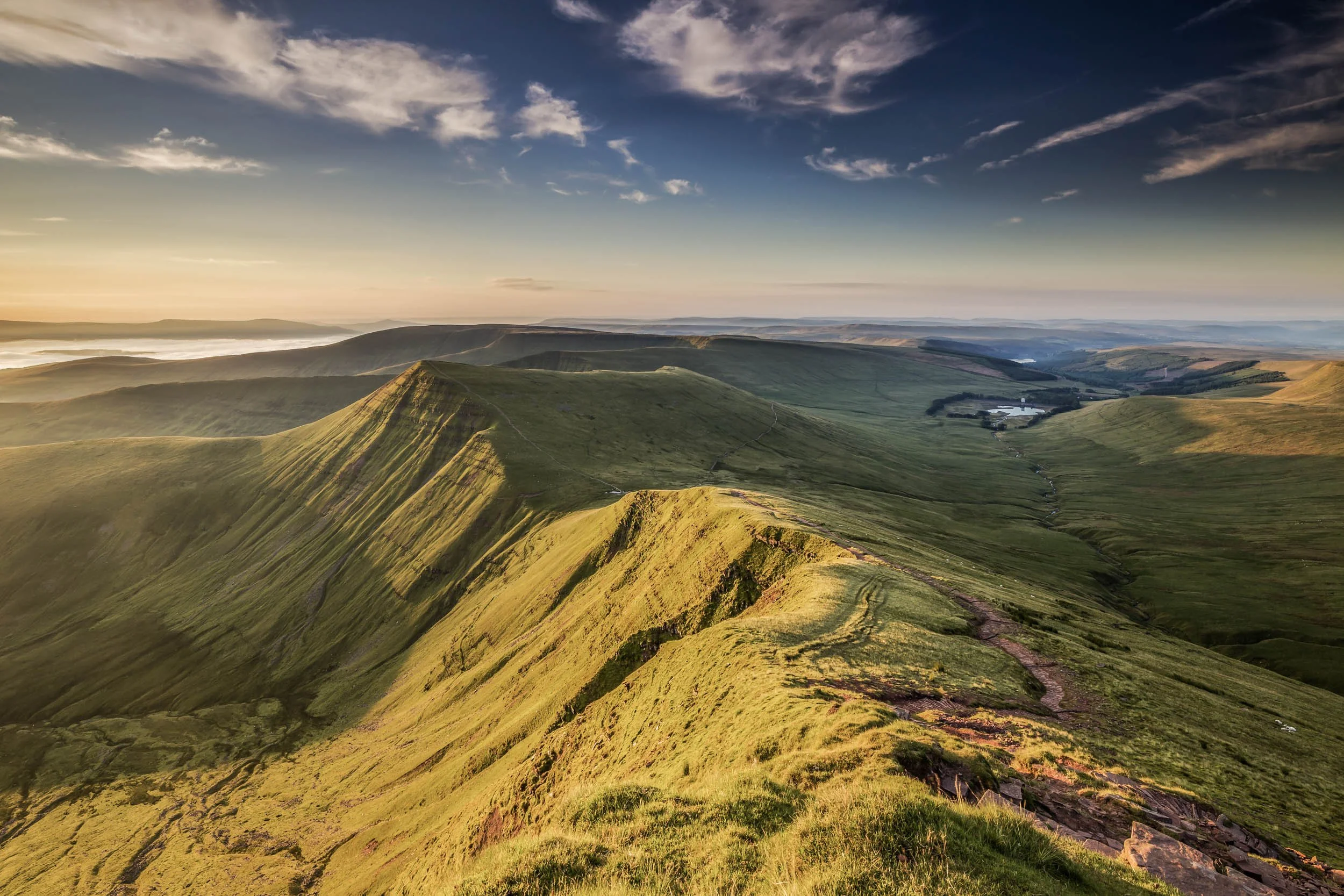 Crybyn Sunrise, Brecon Beacons.