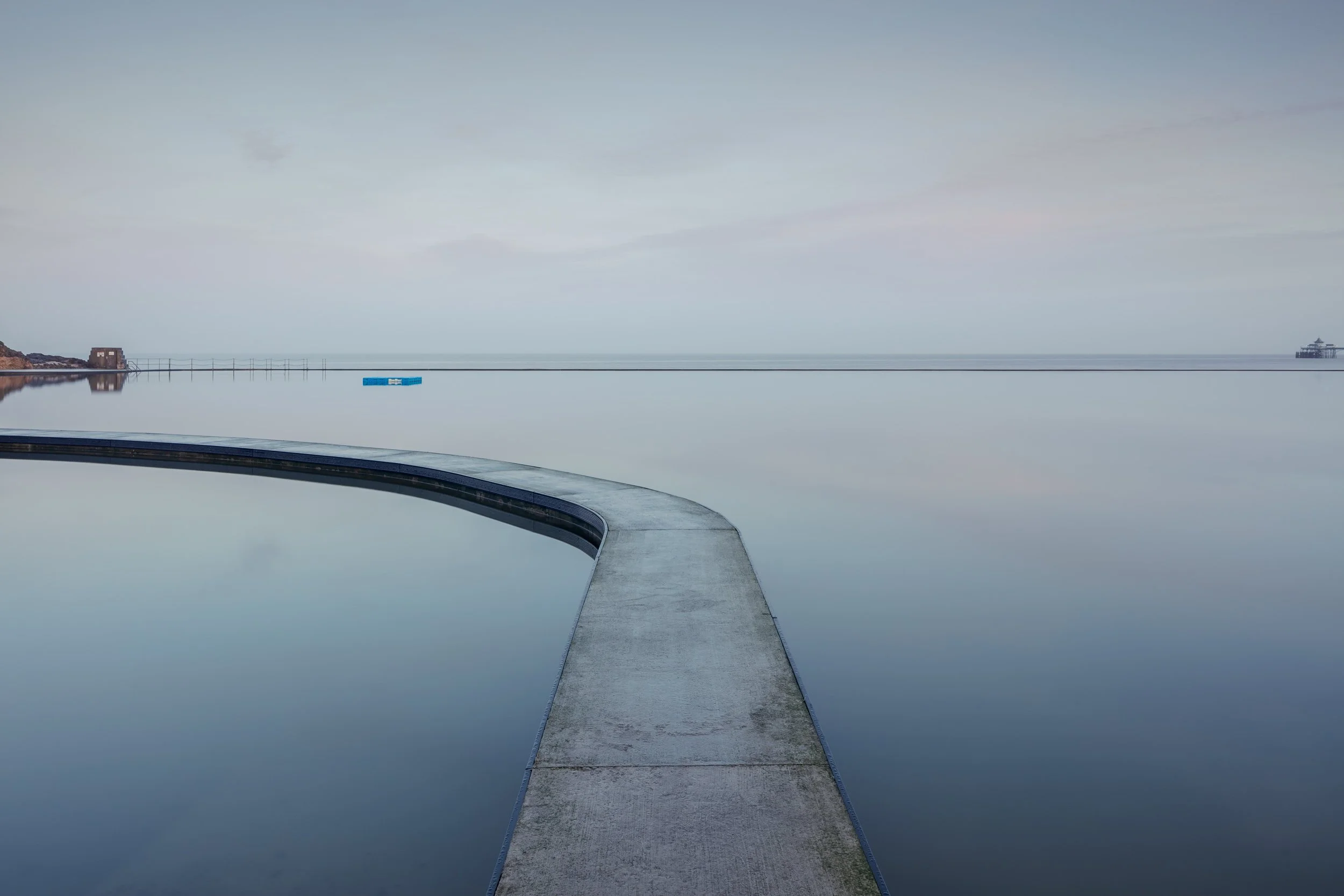 Clevedon Marine Pool. Somerset.