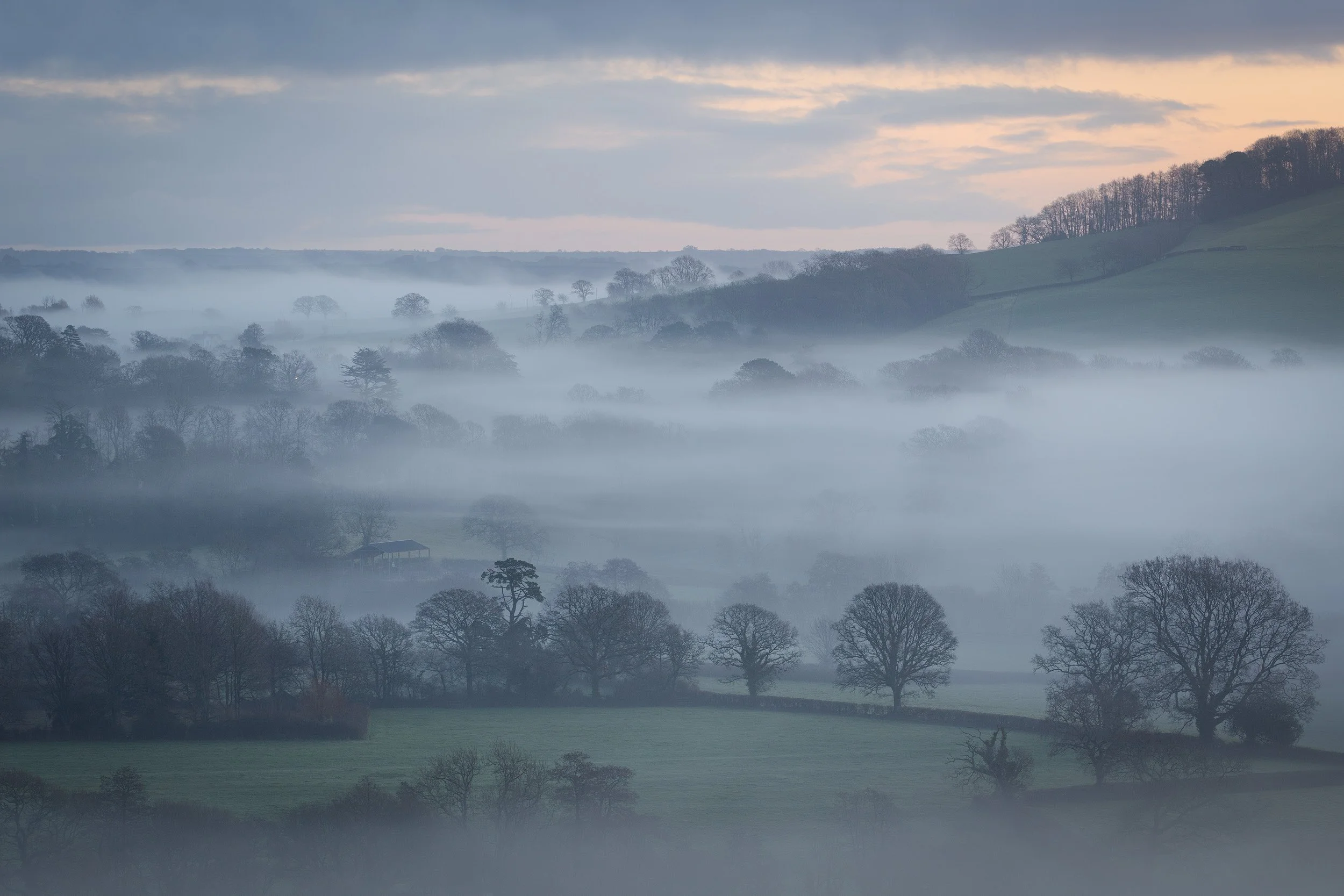 Wooton Fitzpane. Dawn Mist