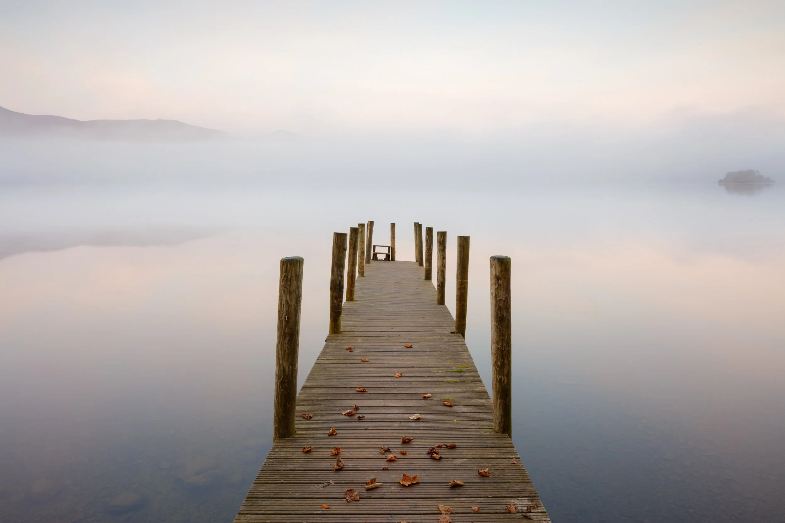 Ashness Jetty. Derwentwater. Cumbria