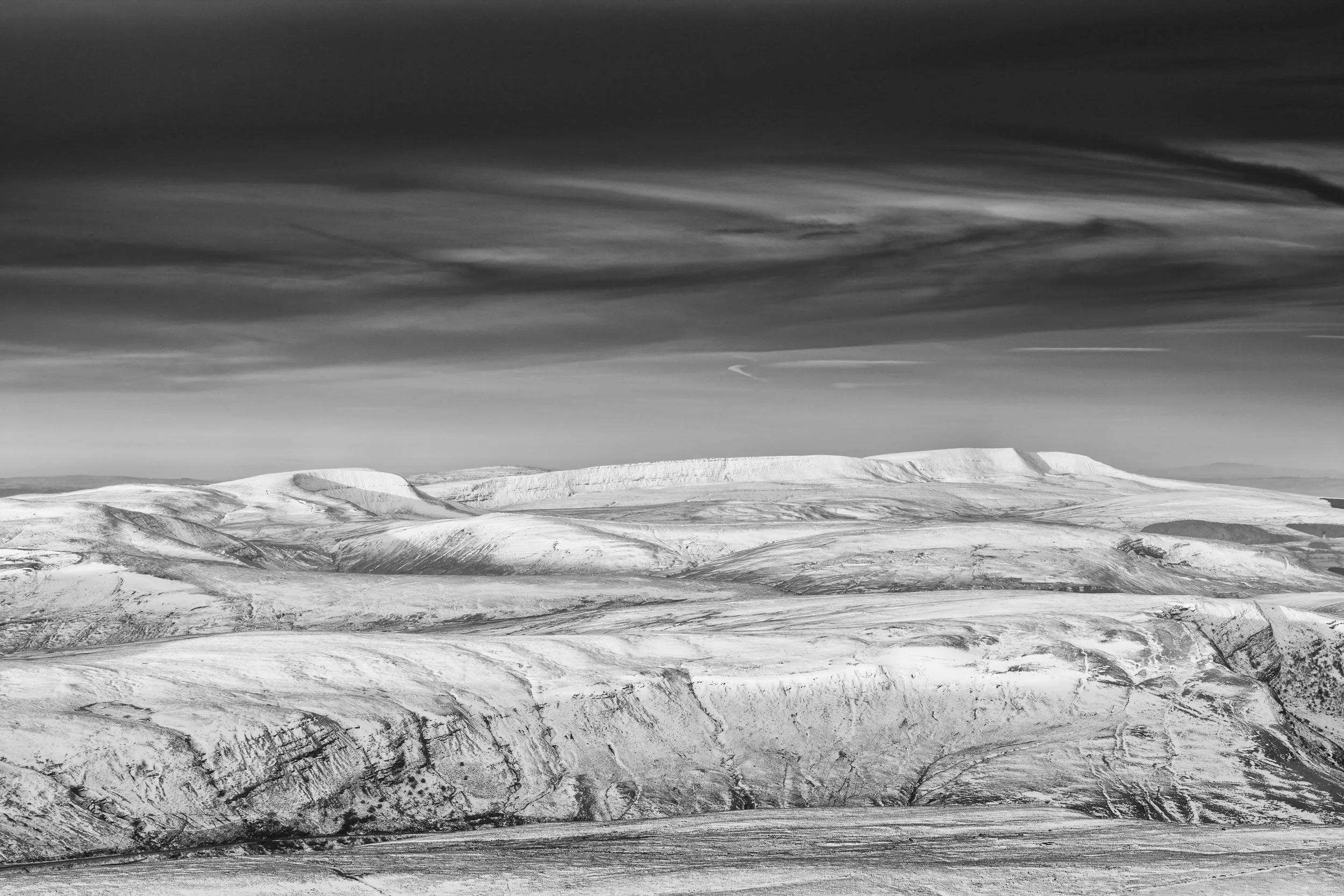 Pen Y Fan Snow-B+W.jpg