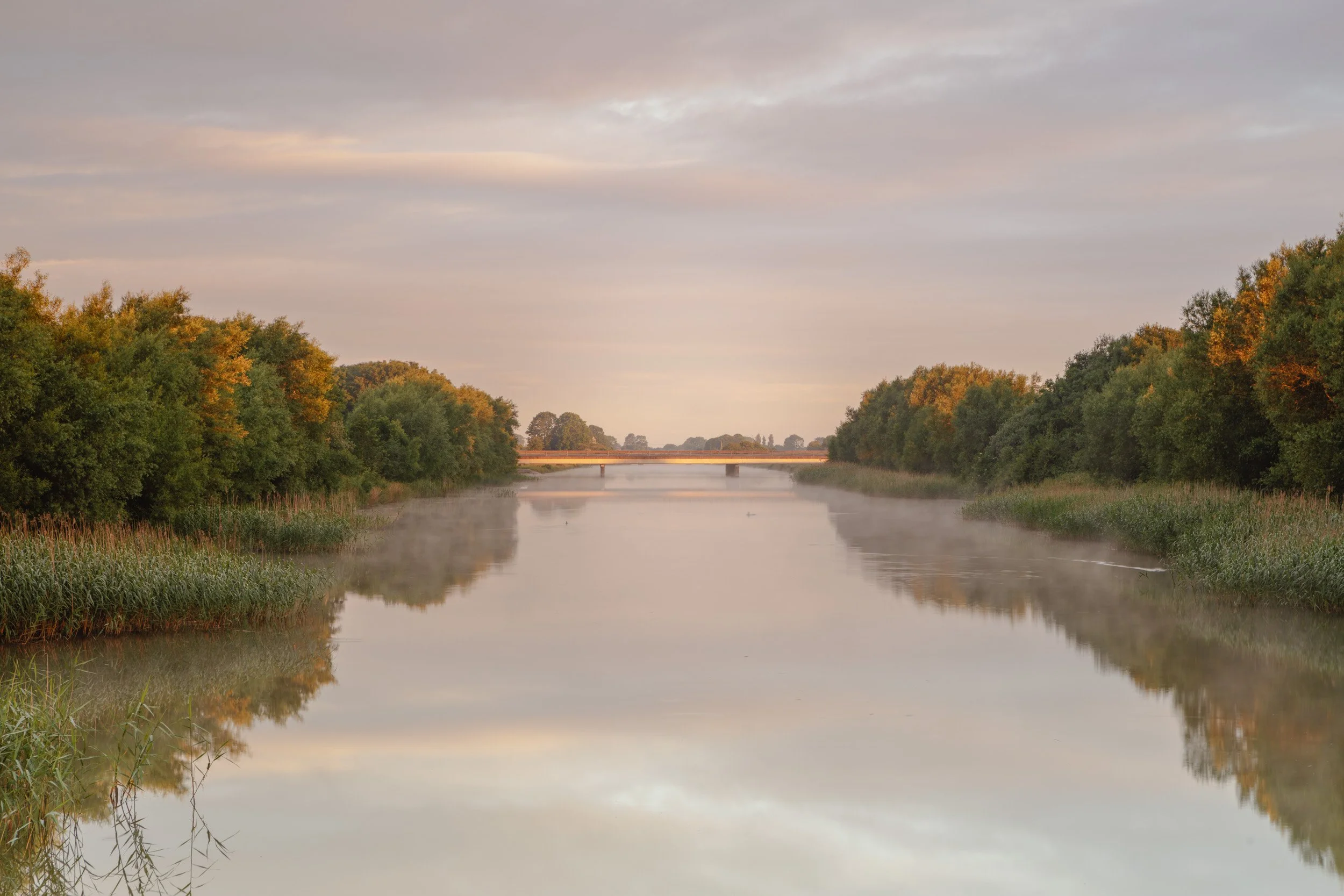 Huntspill River.  Somerset.