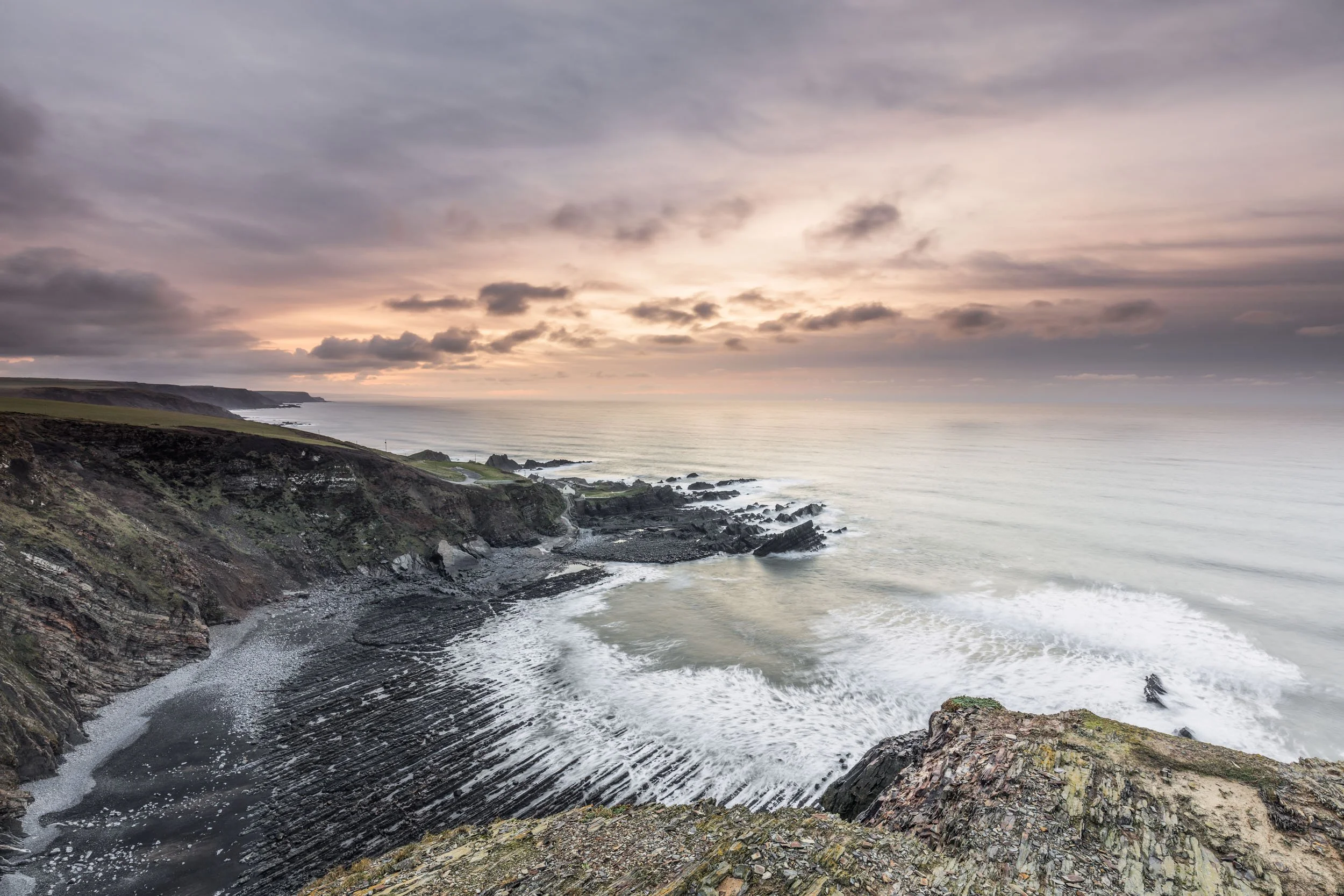 Hartland Quay. Devon.