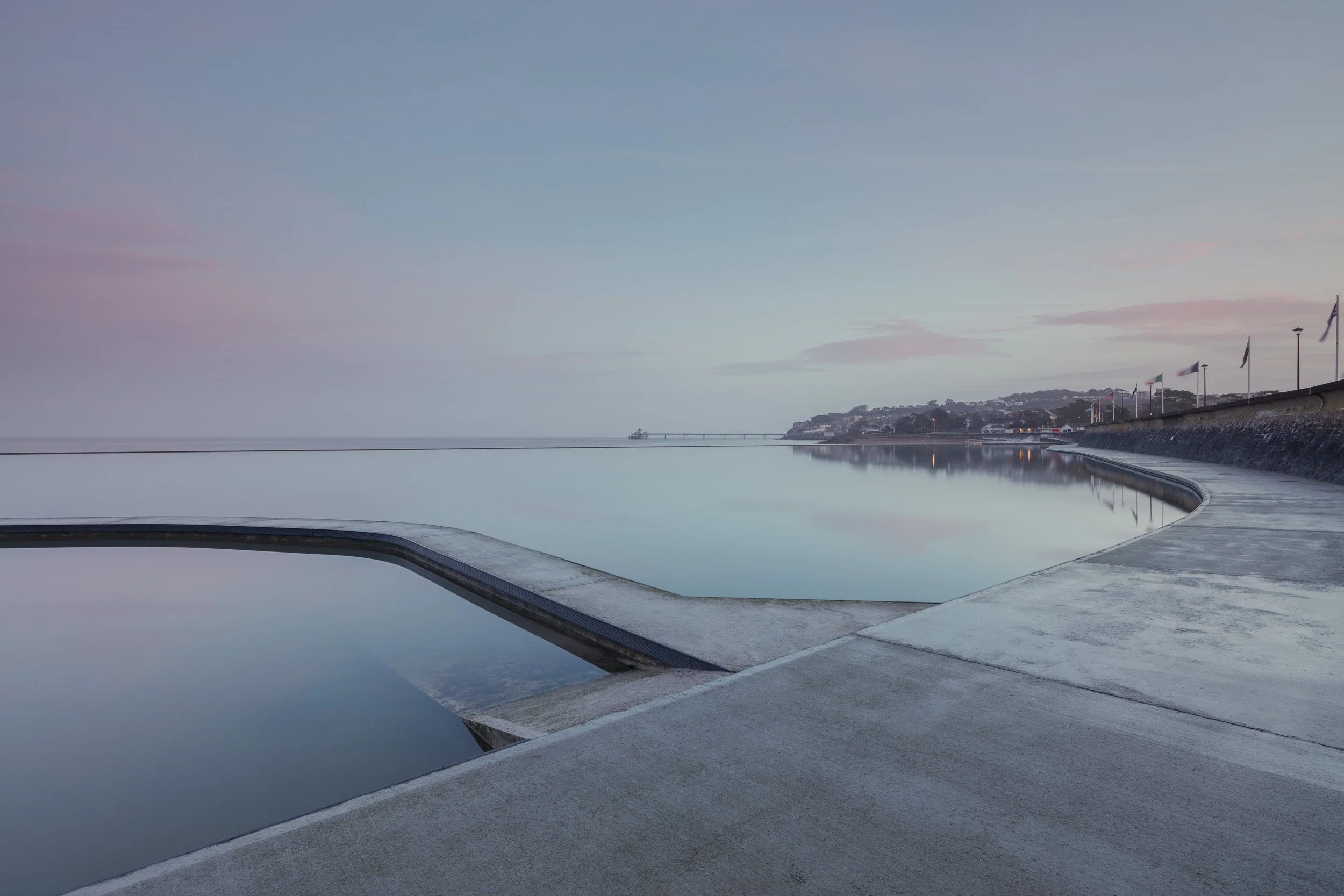 Clevedon Marine Pool. Somerset.