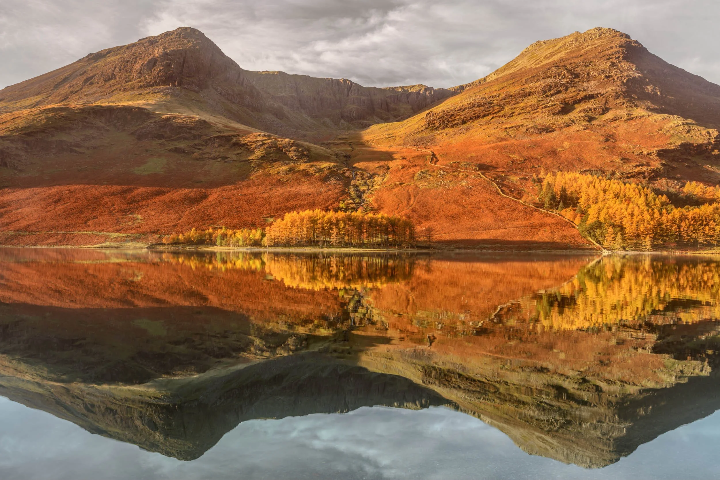 Buttermere Lake, Golden Sunrise