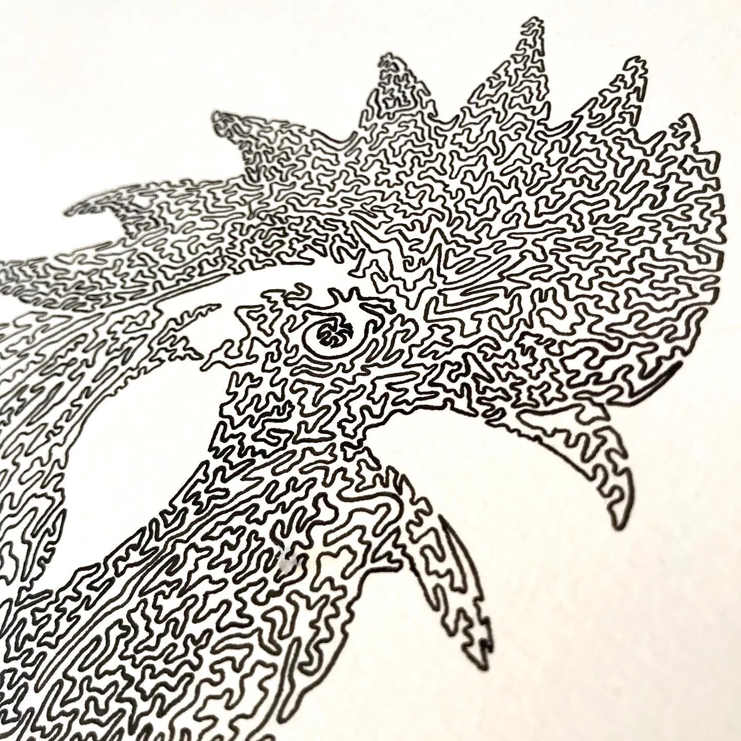 Artist Daniel Dugan Cock Detail.JPG