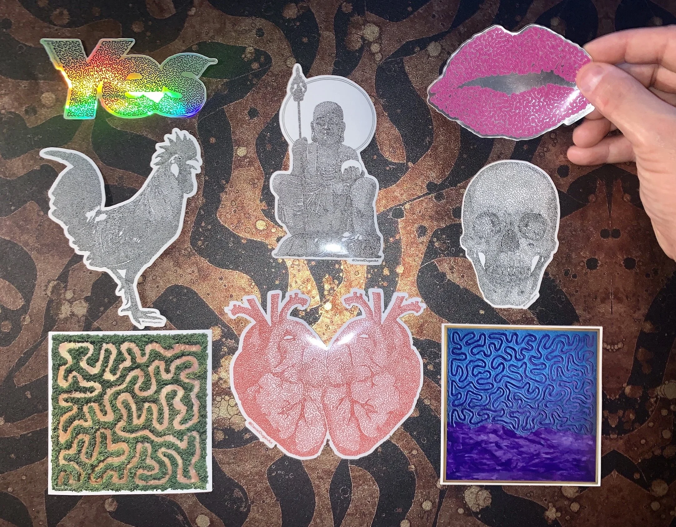 Daniel Dugan Art, Stickers 8-pack.JPG