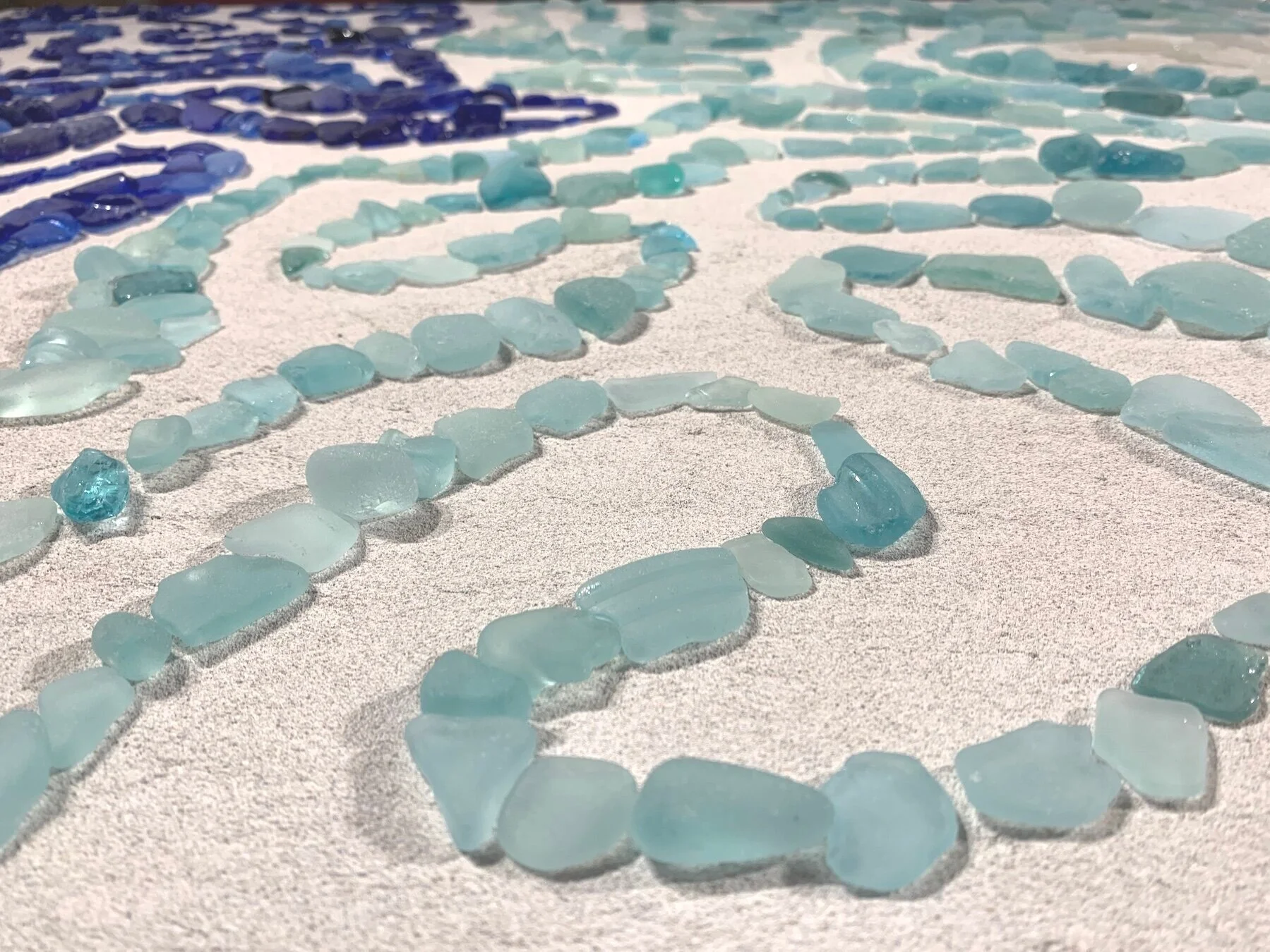 Bahamian Sea Glass, Daniel Dugan Art print DETAIL.jpeg
