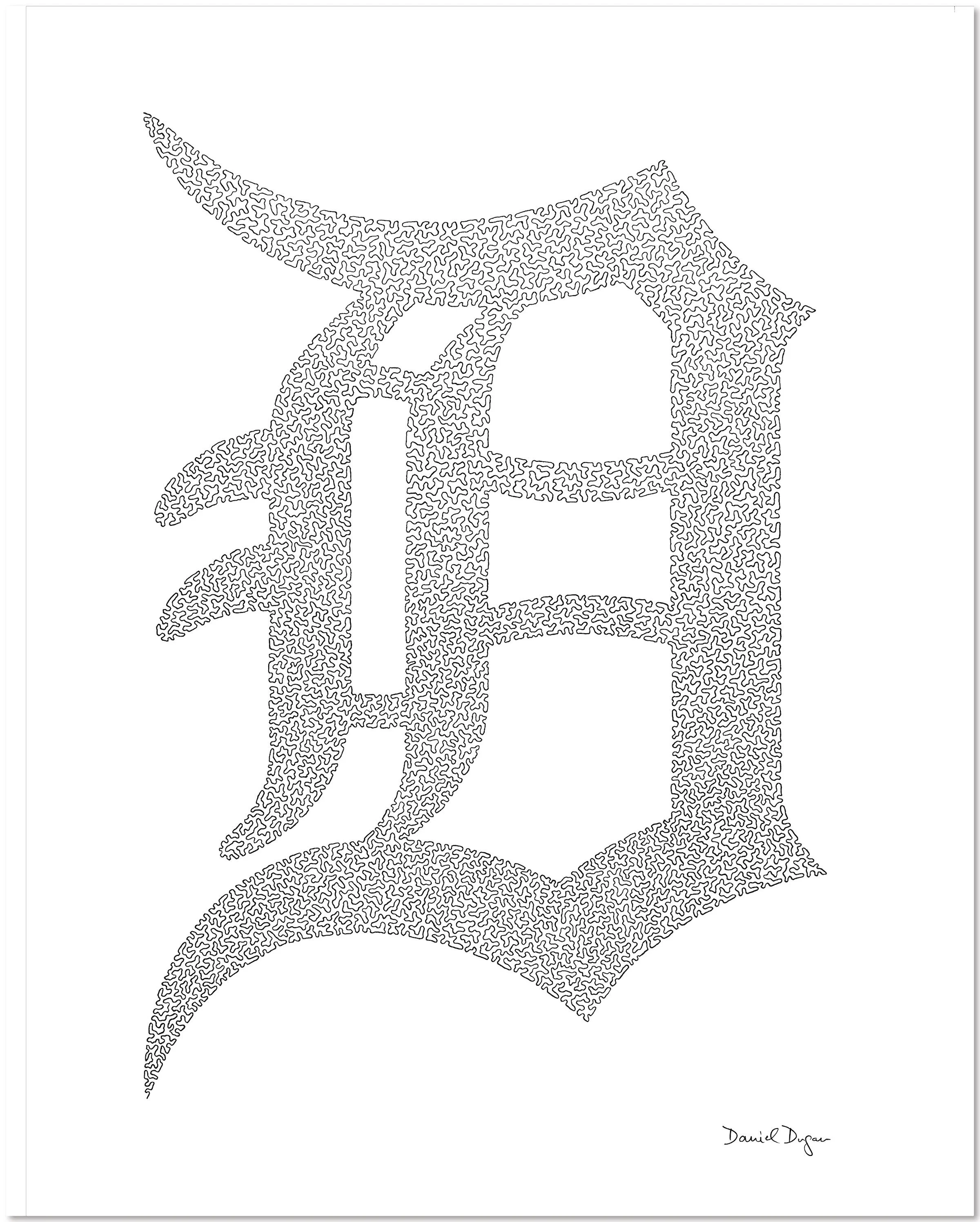 Detroit D 16x20 2024, Daniel Dugan shop.jpeg