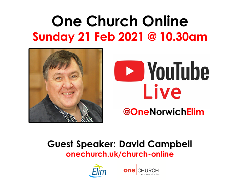 Special Guest Speaker: David Campbell