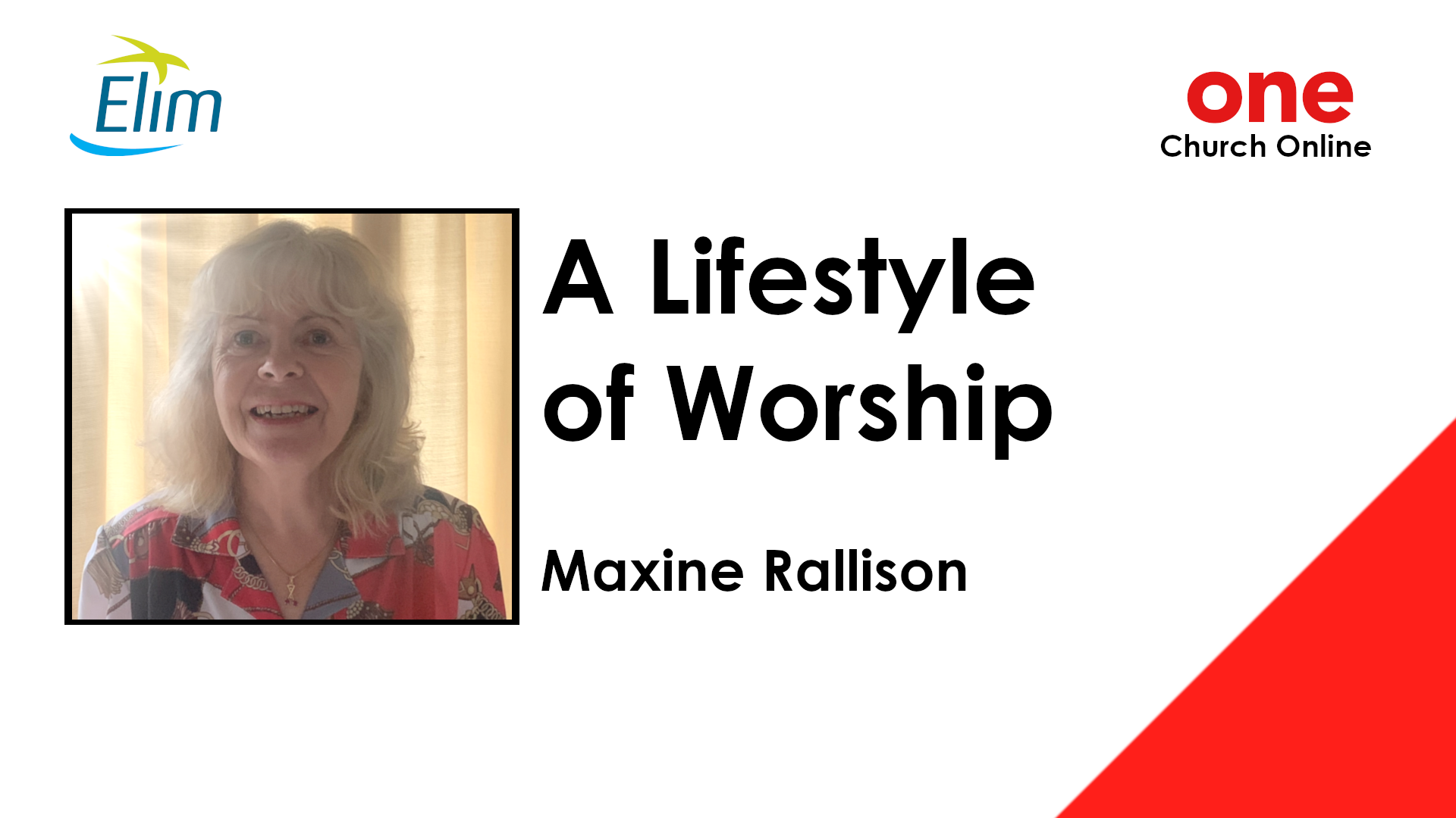 Lifestyle of Worship | Maxine Rallison