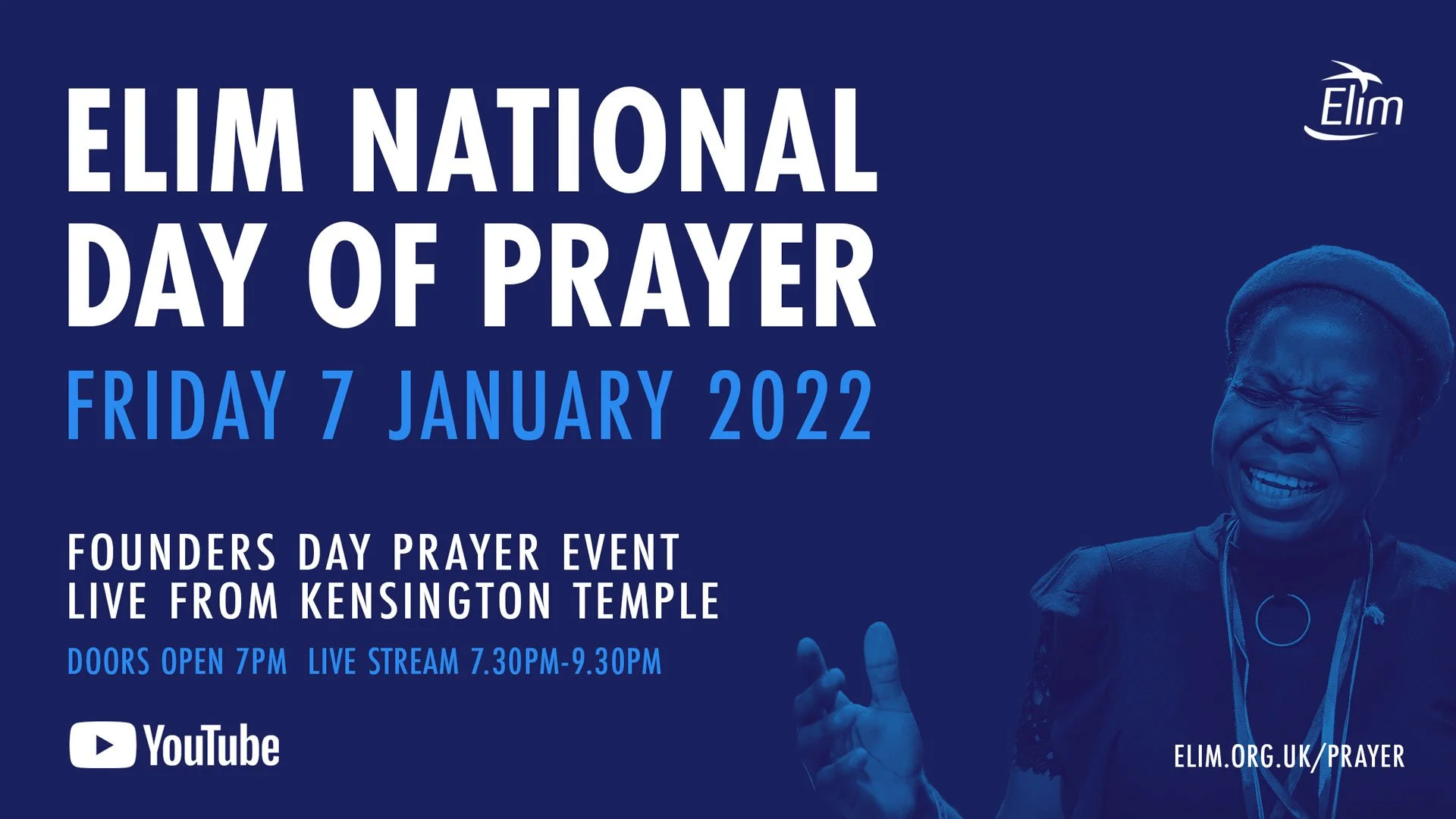 Join us for our live Founders Day Prayer Event