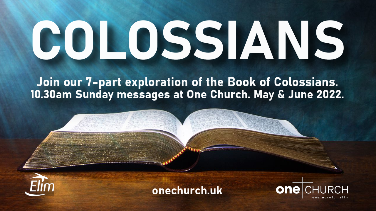 Serving God Together  |  Colossians Series Part 7  |  Carol Young