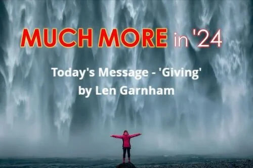 Giving | Len Garnham