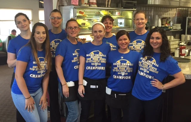 Showing our support for our M-E Little League Champs