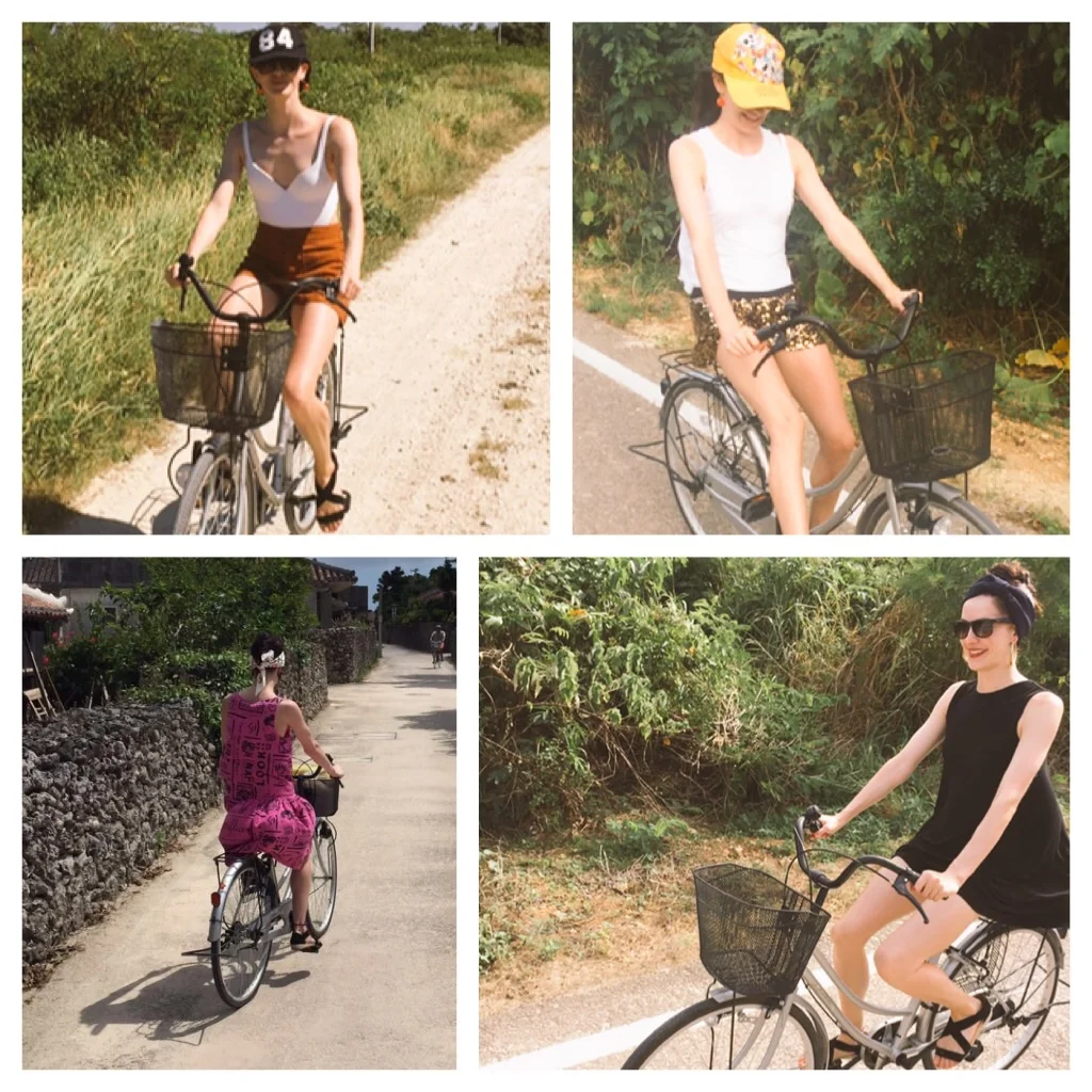 My bike ride outfits!