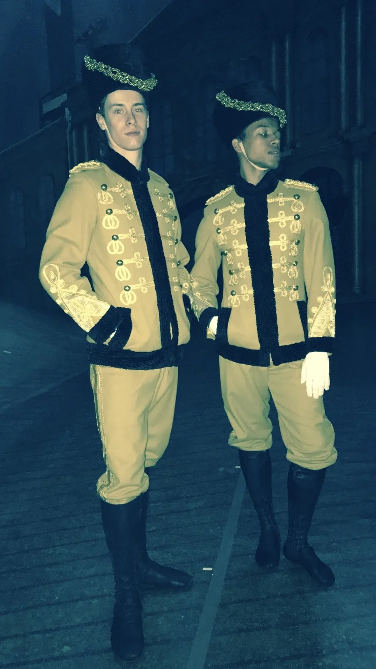 CALVIN AND SOLOMON AS SOLDIERS 