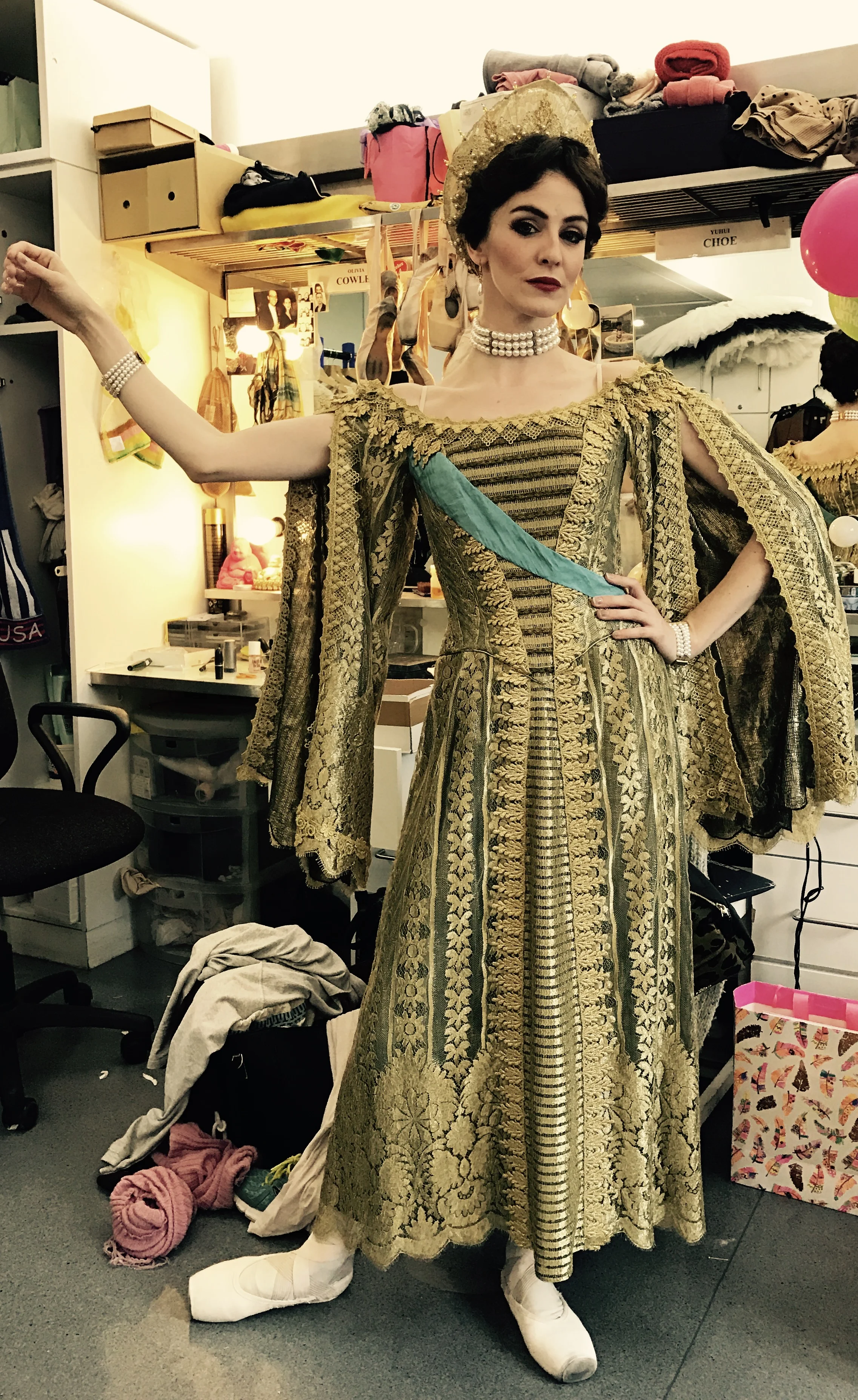 ME AS OLGA IN ACT TWO