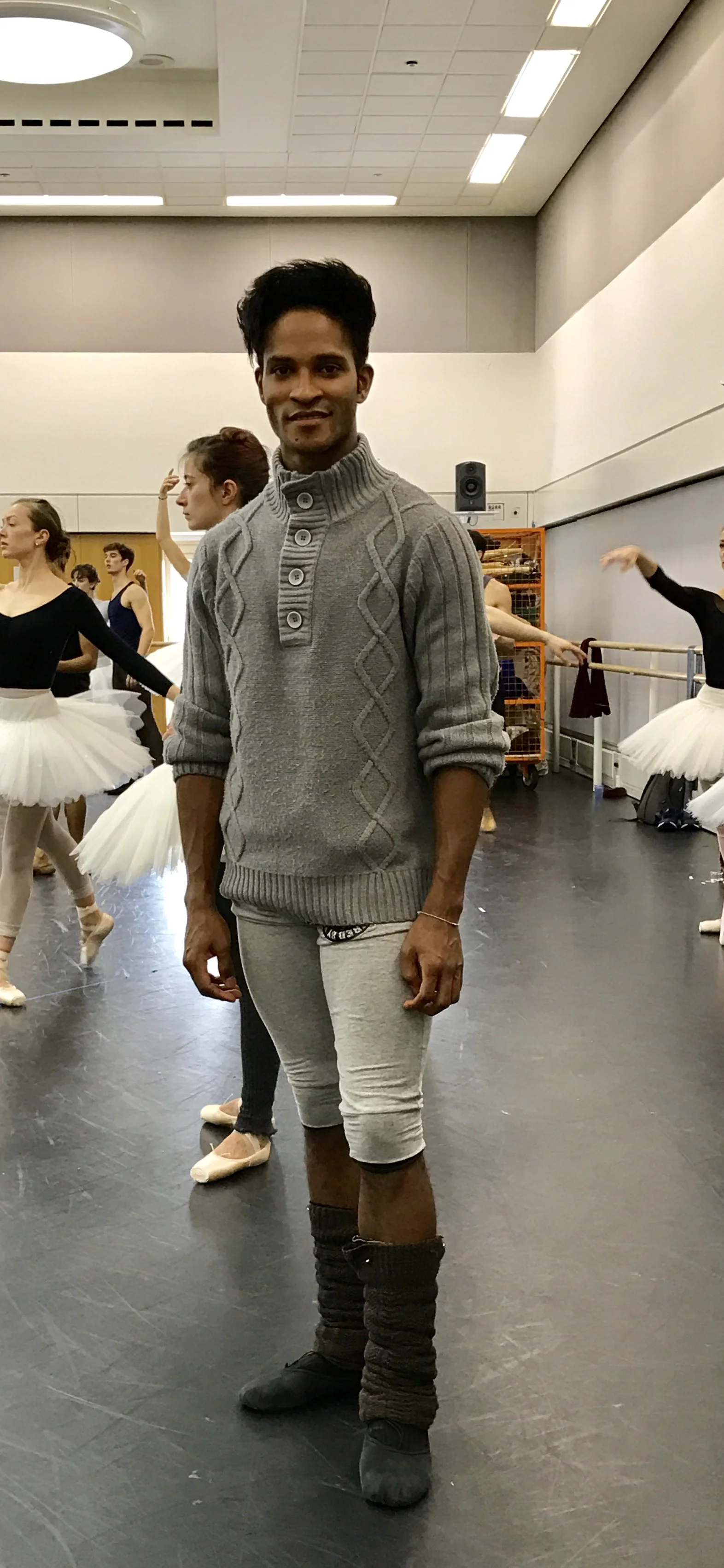 Fernando in greys.