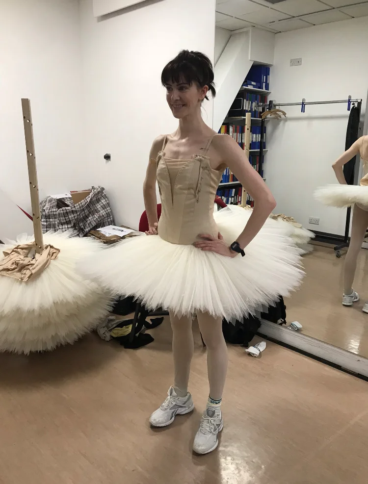 Tutu before feathers ! 