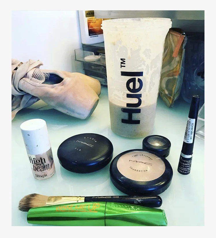 Tools on my dressing room table.
