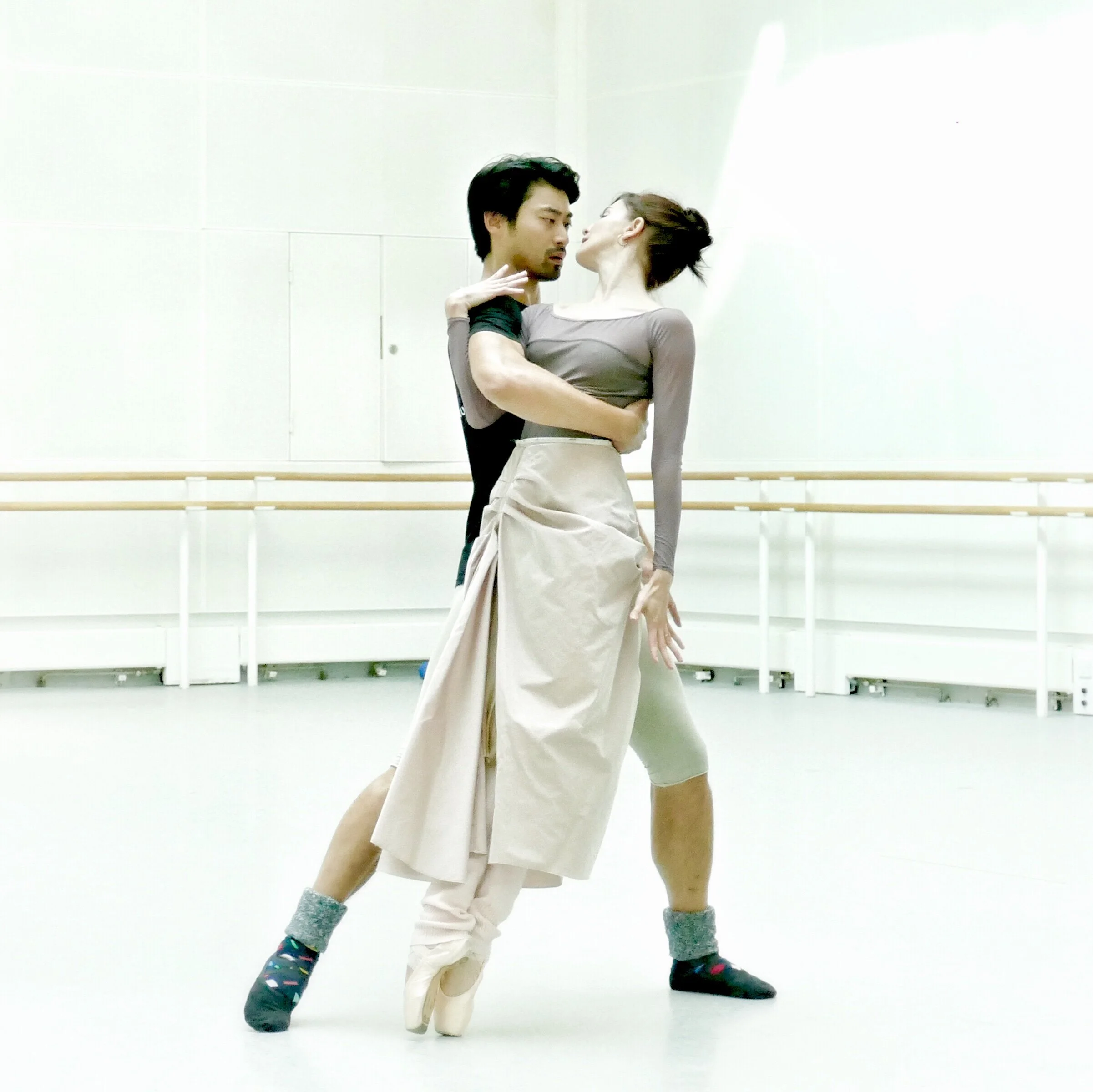 Myself with Ryo Hirano. Photography - Rachel Hollings