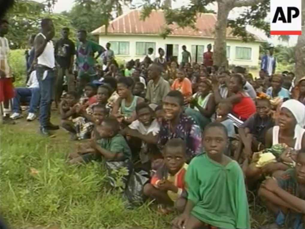 Abducted Children are found in the jungle - Sierra Leone