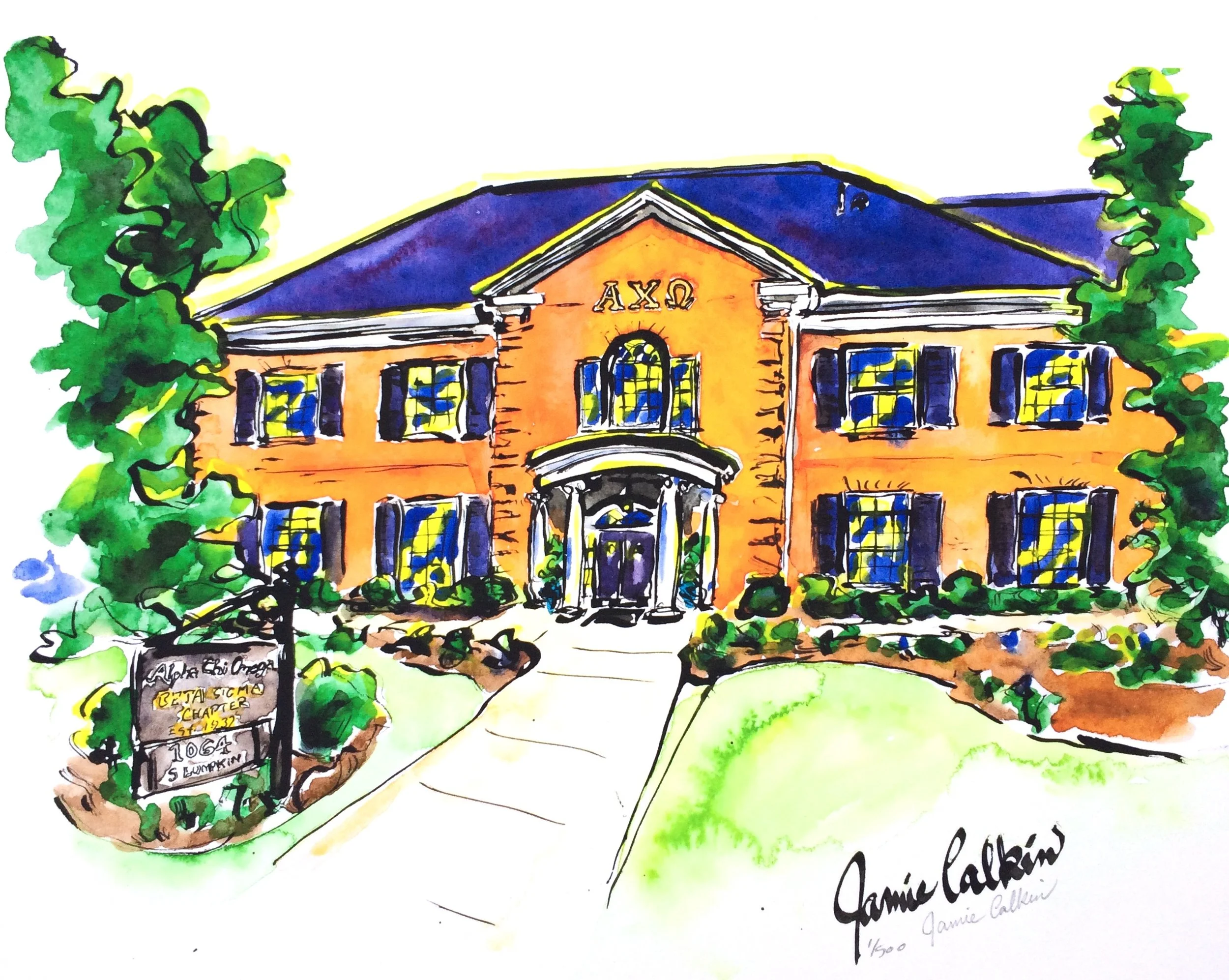 Alpha Chi Omega at UGA — Jamie Calkin