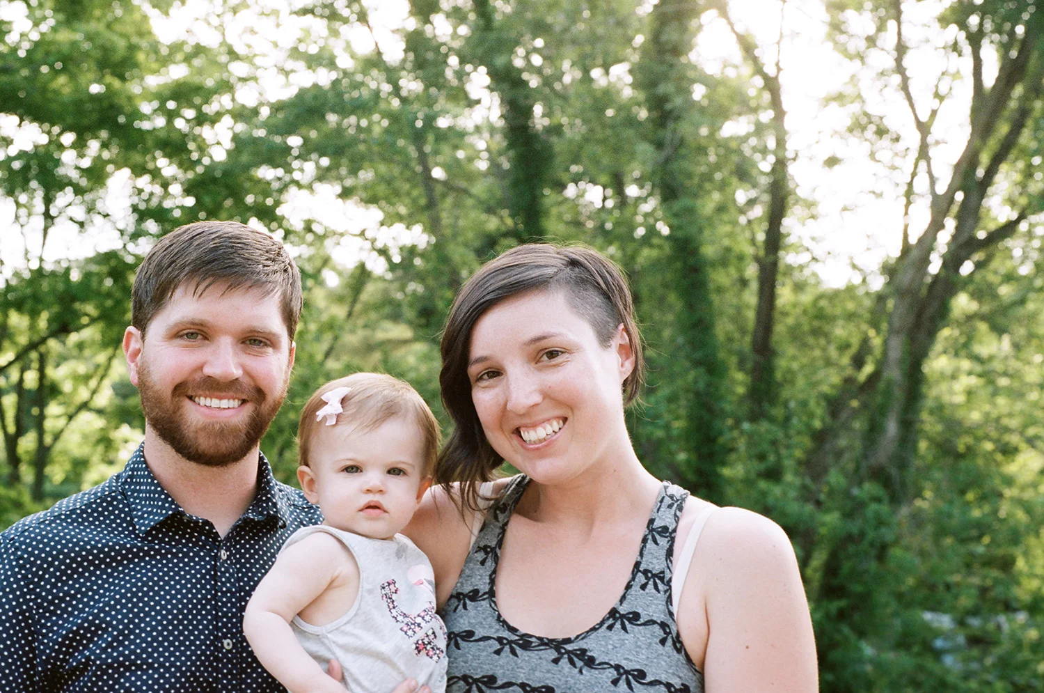 Jared and me with Avie.