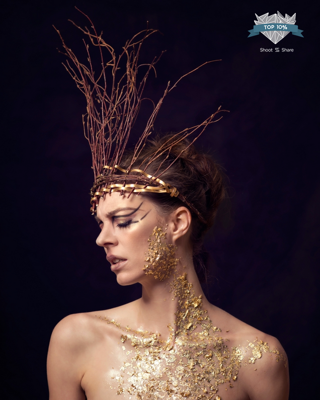 Model: Annie Montoya, Makeup: Danielle Southcott | 2017 Shoot and Share Top 10%, Sarah Hooker Photography