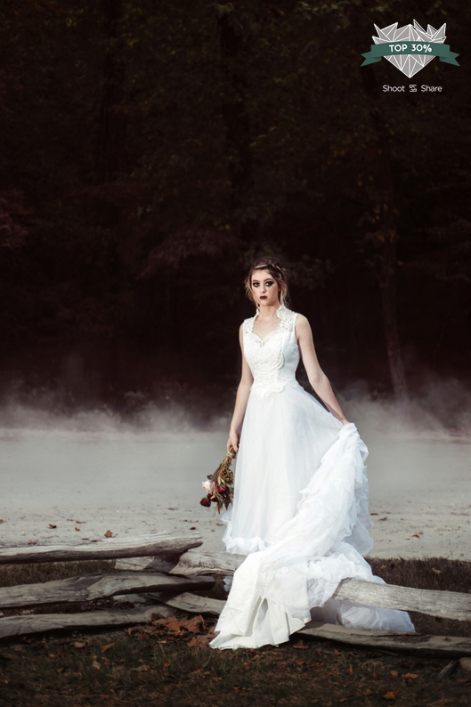 Model and Styling: Belle Crouse, Makeup: Jennifer O'Leary | 2017 Shoot and Share Top 30%, Sarah Hooker Photography