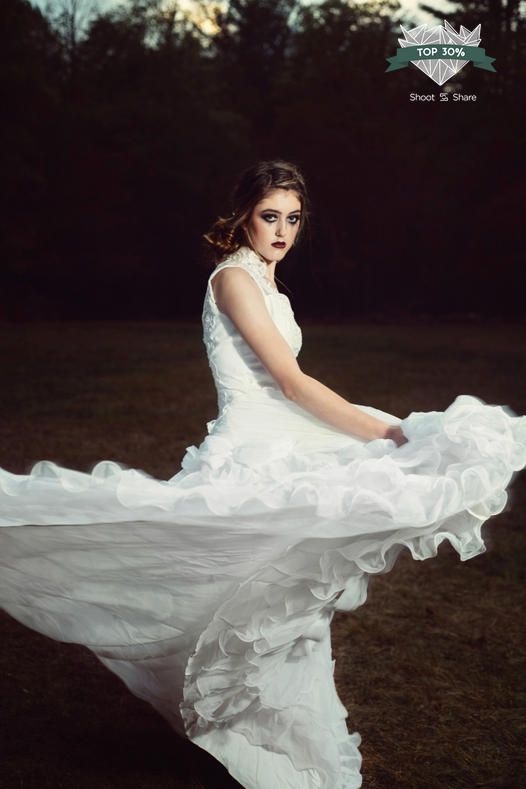 Model and Styling: Belle Crouse, Makeup: Jennifer O'Leary | 2017 Shoot and Share Top 30%, Sarah Hooker Photography