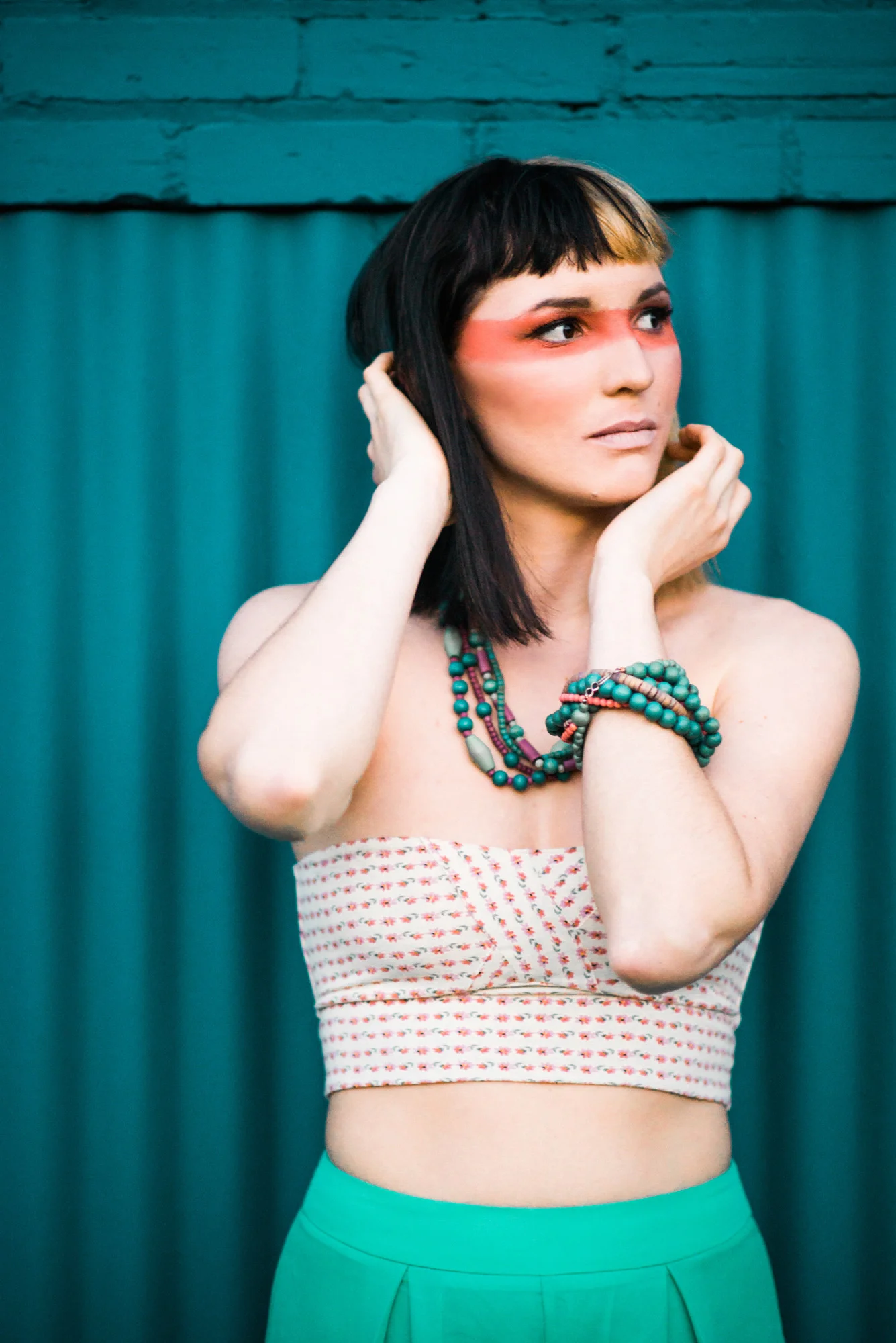 Sarah Hooker Photography | Color Fanatic: Play Every Day, Model Gabriela MacArdle, MUA Tia Hixon, Asheville NC