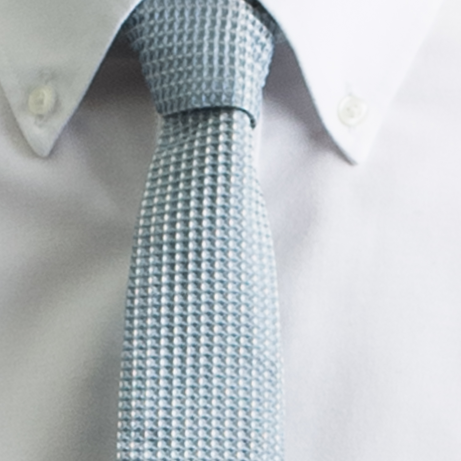 Rosemary Goodenough Man Woven Silk Tie 'Blue Heaven'