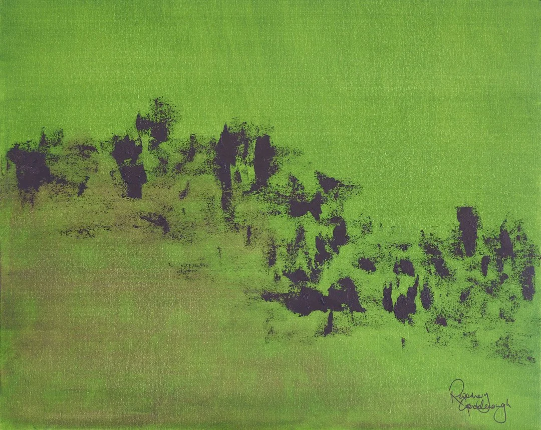 'A Drift of Trees, Norfolk. Oil on Board H75 x W88cm Framed. Free Shipping Worldwide. £8,250