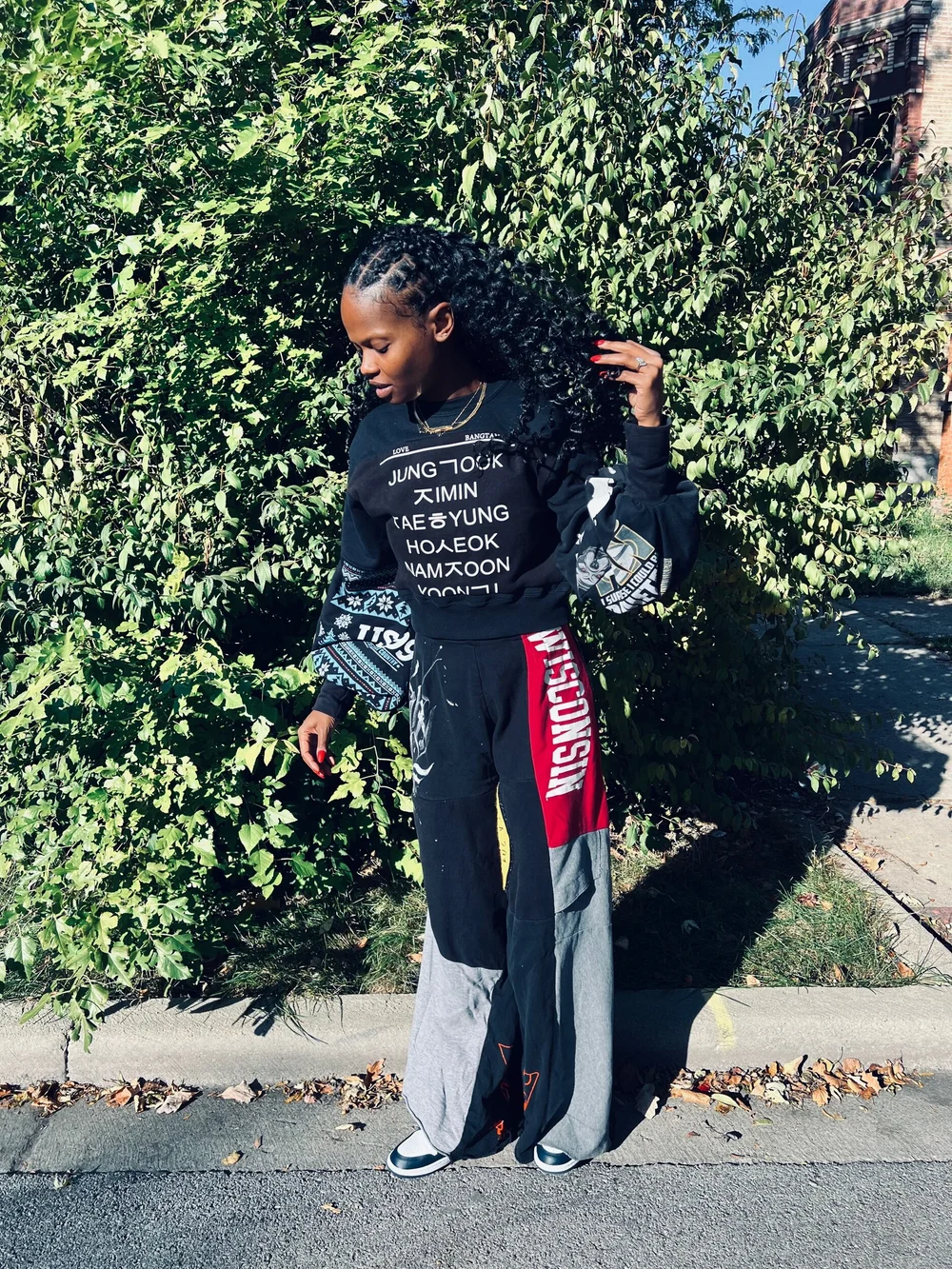 Up-Cycled Sweatsuit — alex carter