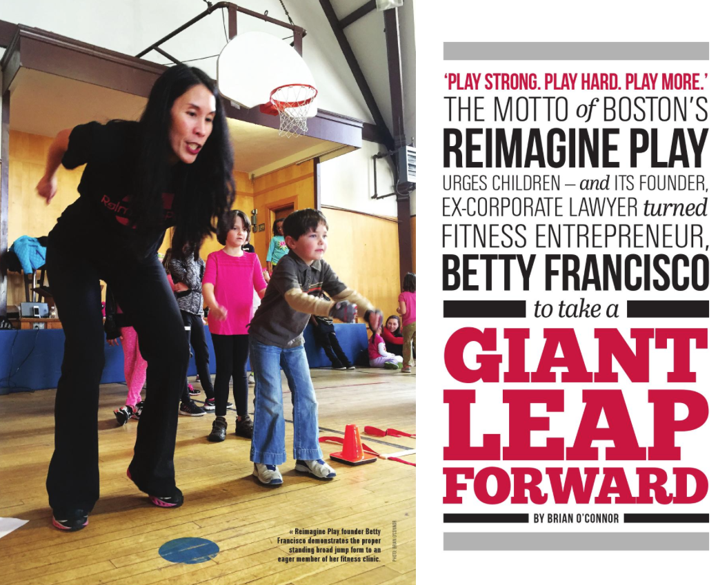 Fitness Entrepreneur Betty Francisco has a new project - Reimagine Play