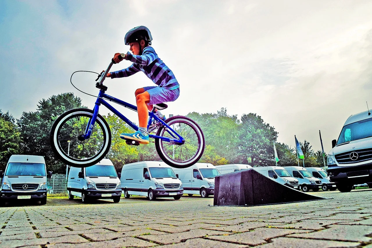 Trick Bikes are all the rage.