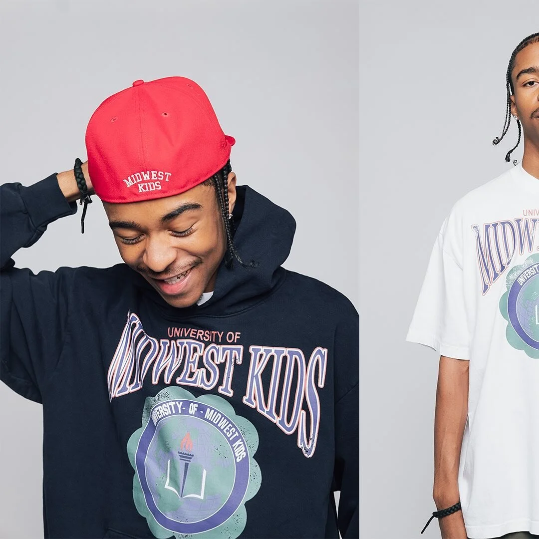 Our guys @wemidwestkids came thru with @wheresern and the new University of Midwest Kids Collection.