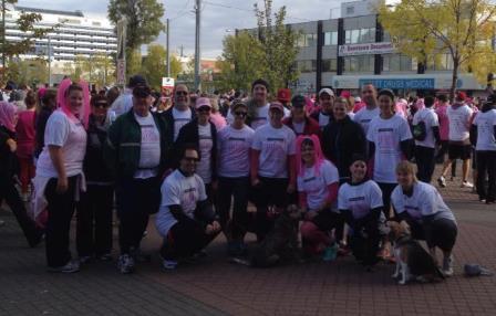  The 2013 Hawkstone Hooters all ready to run/walk 5 kms! 