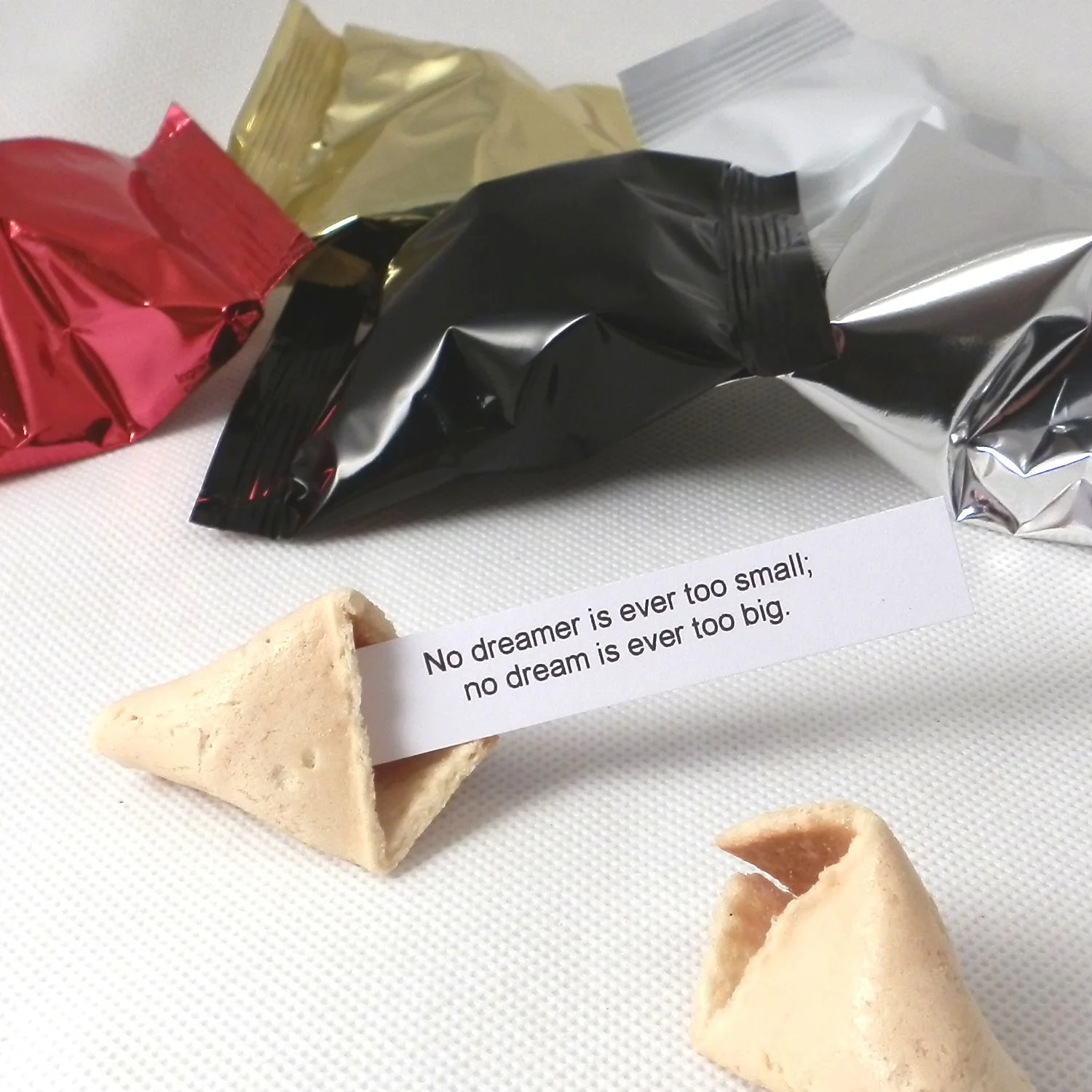 inspirational quotation fortune cookies