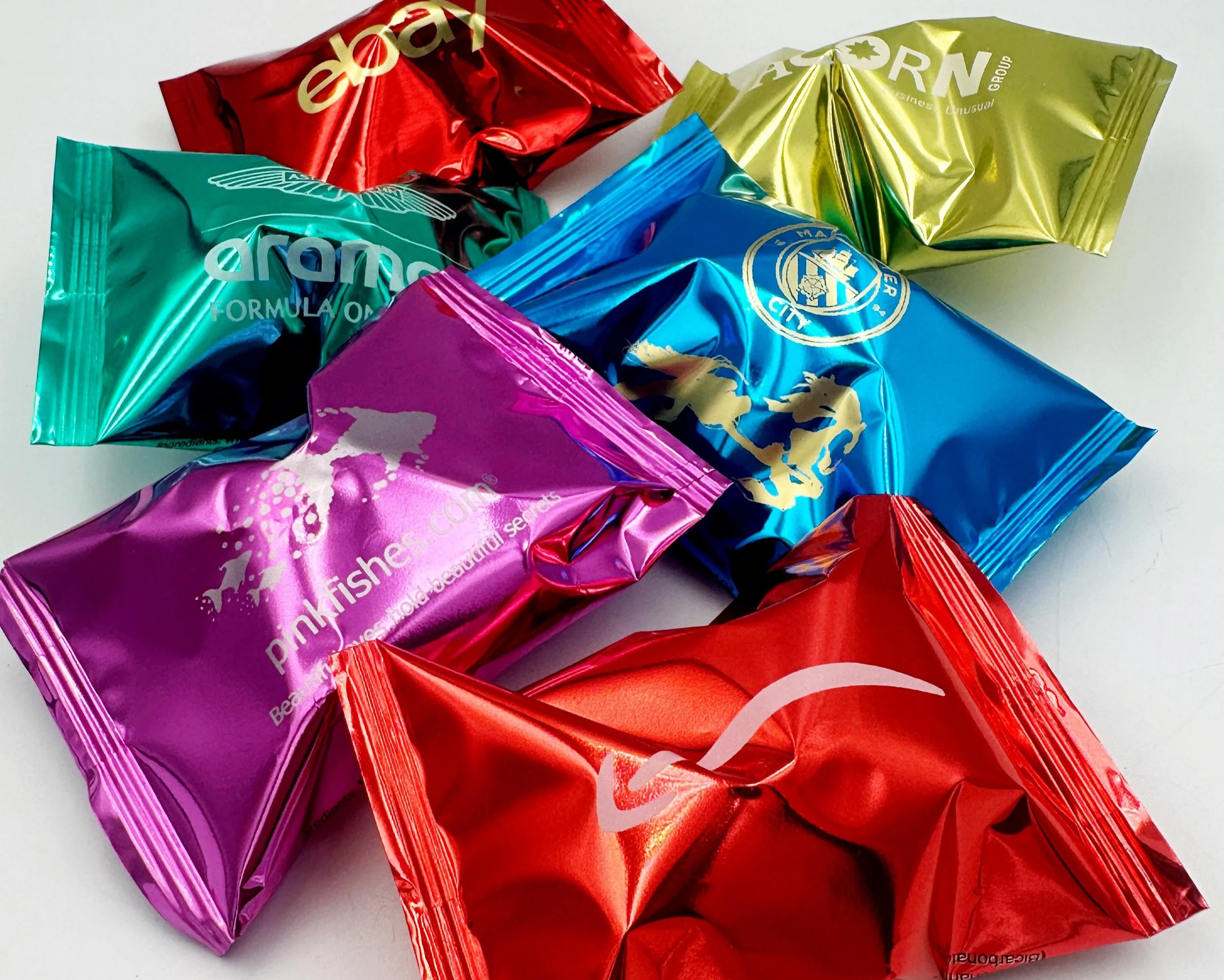 promotional fortune cookies personalised with your own branded wrappers