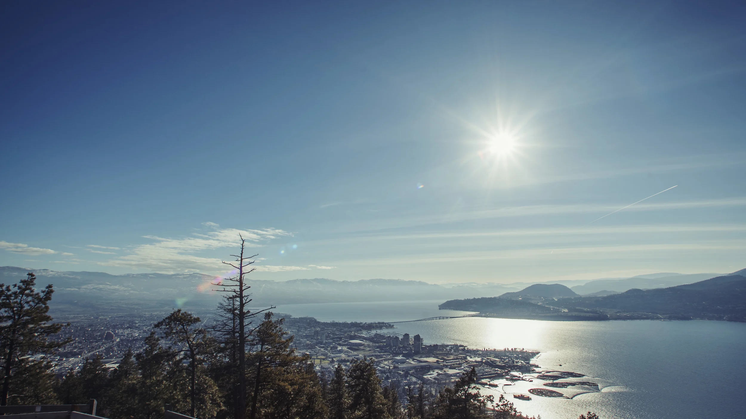 Kelowna, from Knox Mtn