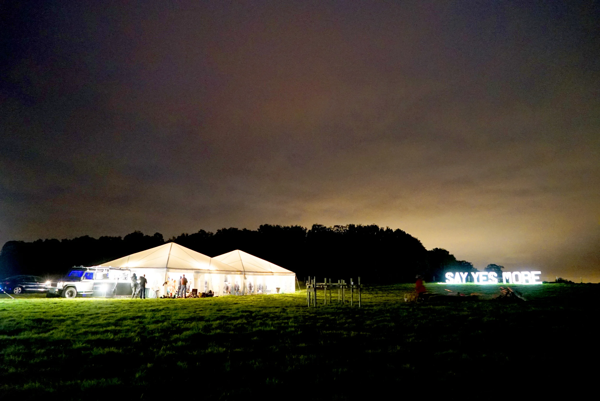 Yestival 2017 is held on the 20-22 October weekend in a field of dreams in Sussex. Join us!
