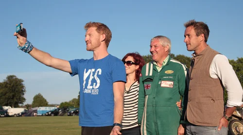 Taking Photo 980 with Lois Pryce, Austin Vince and Ben Fogle